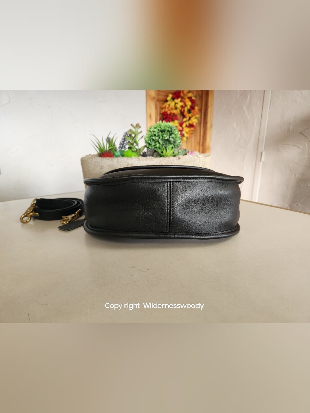 Coach Plaza Bag - The Bistro Bag, #9865 Black, 1980's To Early 1990's, Large - Picture 10 of 16